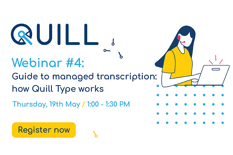 Quill outsourced typing webinar